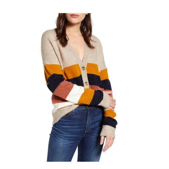 Madewell Sweaters - Madewell Kent Staunton Short Ex-boyfriend Cardigan